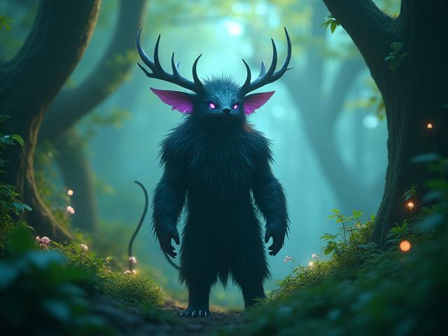 वन जीव कैरेक्टर एनिमेशन